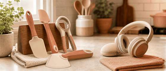 Easy Grip Kitchen Audible audiobook listening scene
